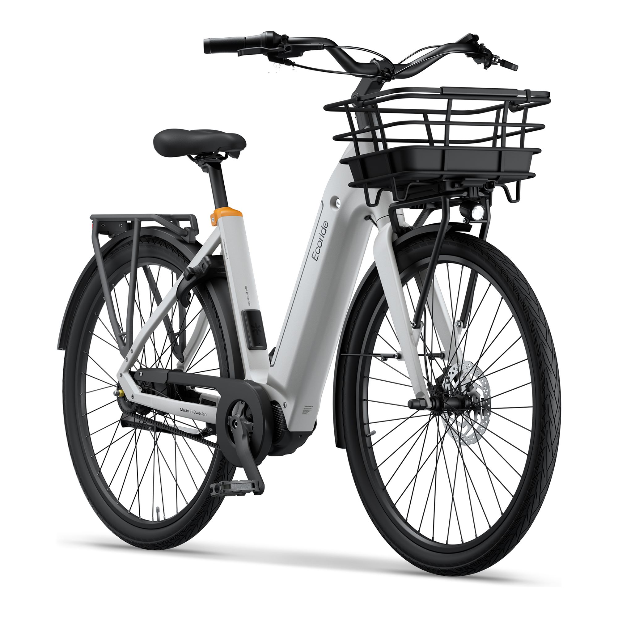 Ecoride Ambassador 4, Shimano EP5, Belt C El-Cykel - Bild 4