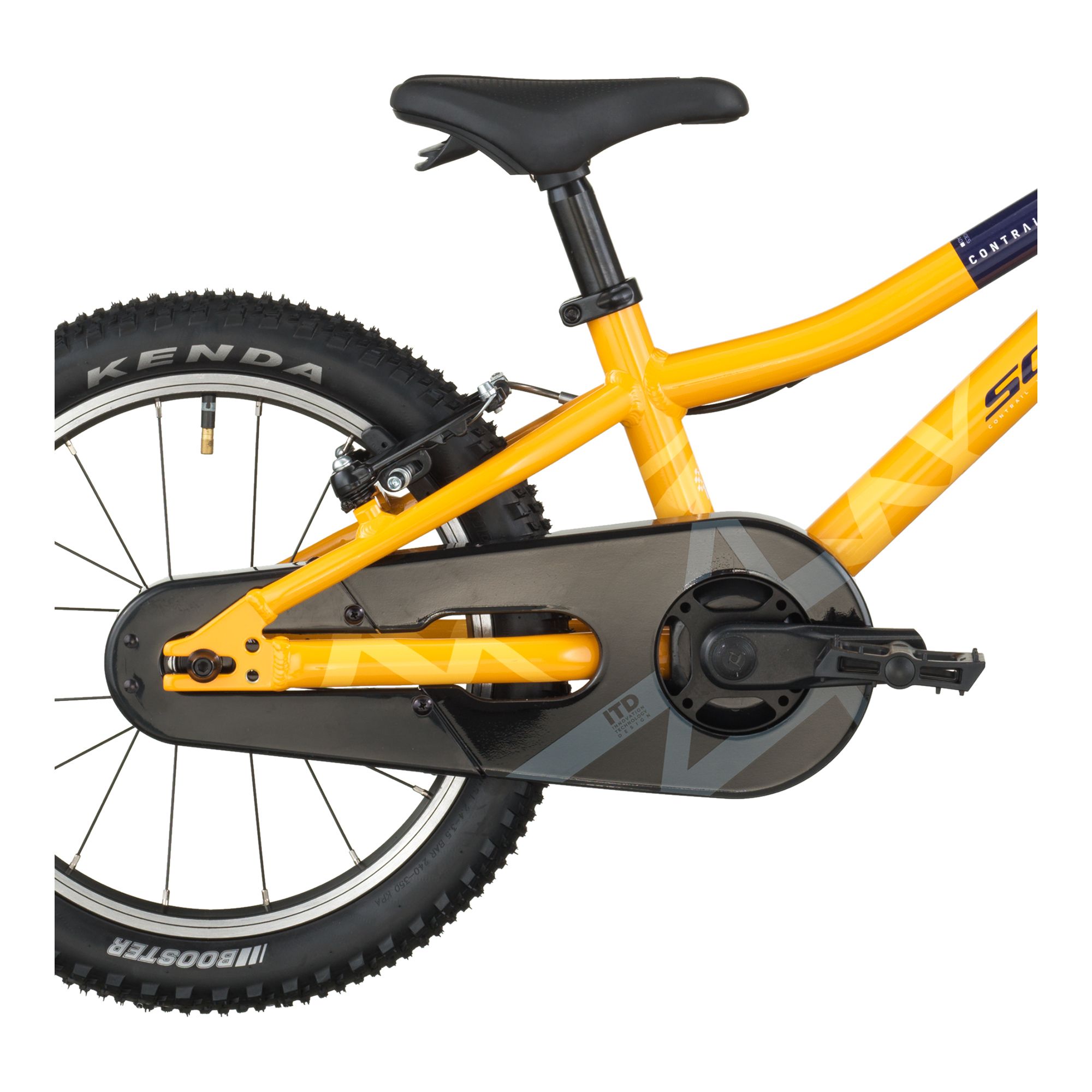Scott Contrail 160 0-Växlad Barncykel Mountainbike - Bild 7
