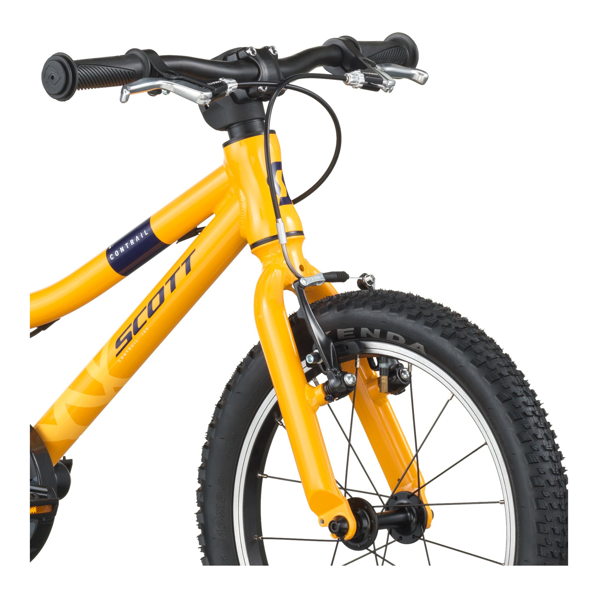 Scott Contrail 160 0-Växlad Barncykel Mountainbike - Bild 8