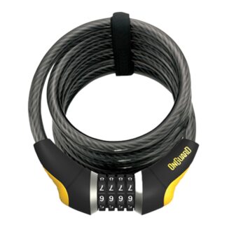 Onguard Coil Cable Lock Doberman Combo Kabellås